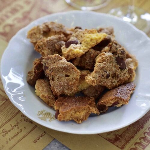 {Torta Sbrisolona} Italian Almond Cornmeal Cookie Recipe