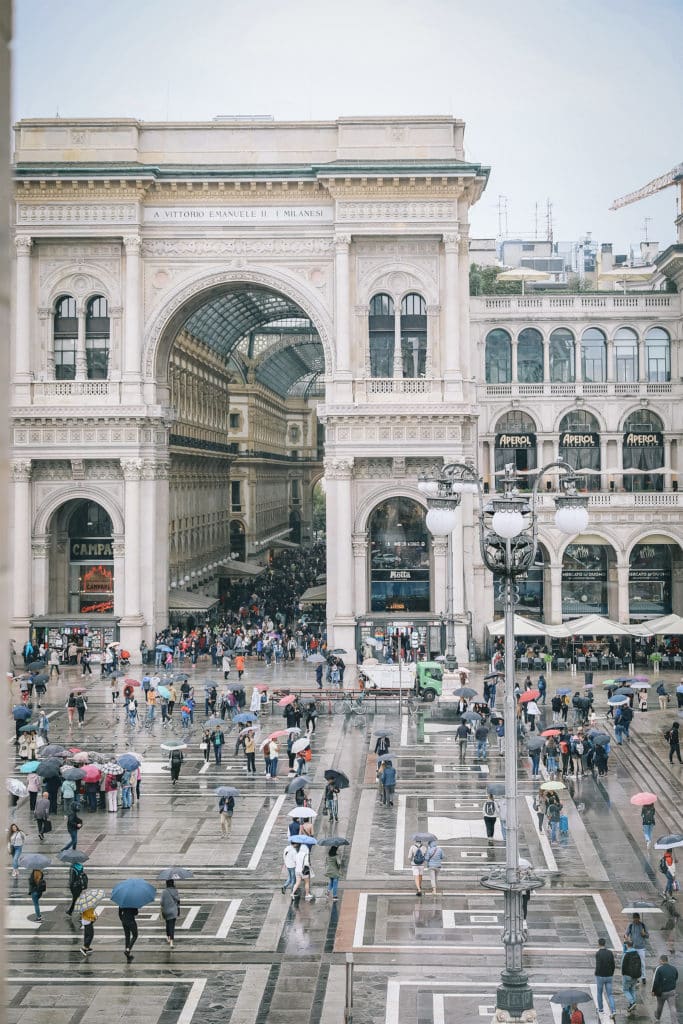 Victor Emmanuel Gallery Milan Italy