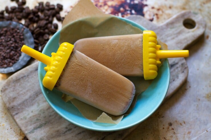 Vietnamese Iced Coffee Pops