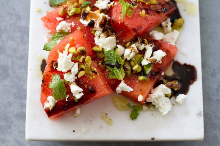 Watermelon Pistachio Feta Salad Recipe