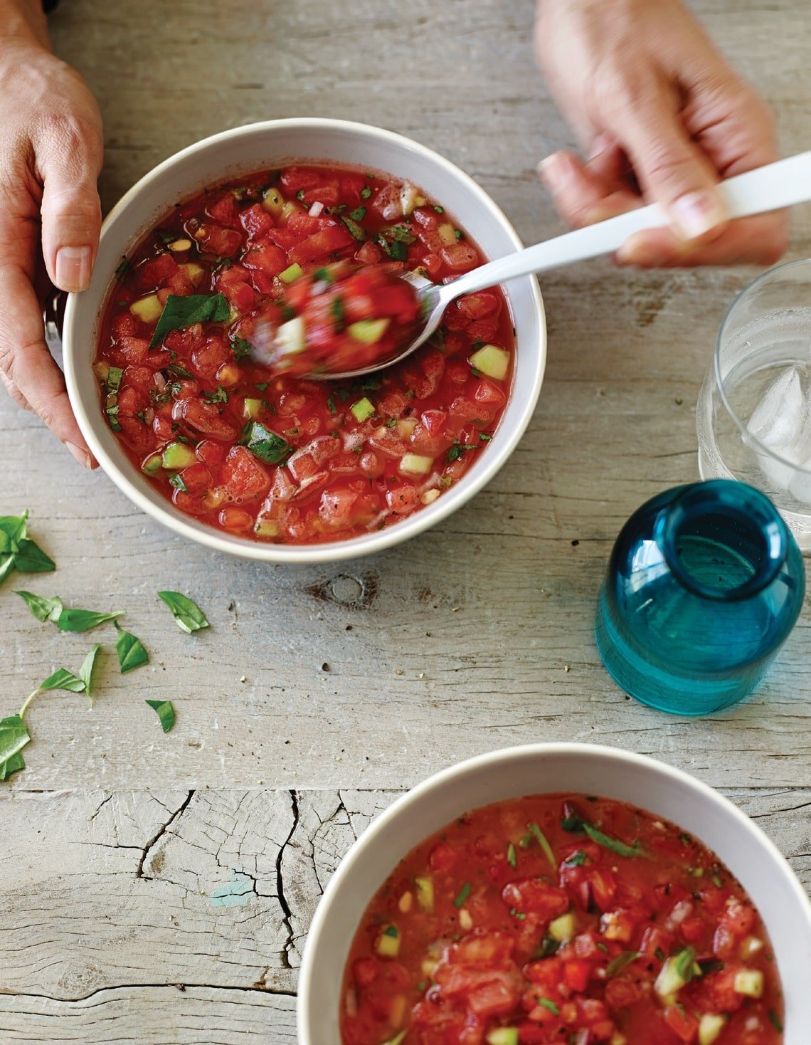 Spicy Watermelon Gazpacho — Salt & Wind Travel
