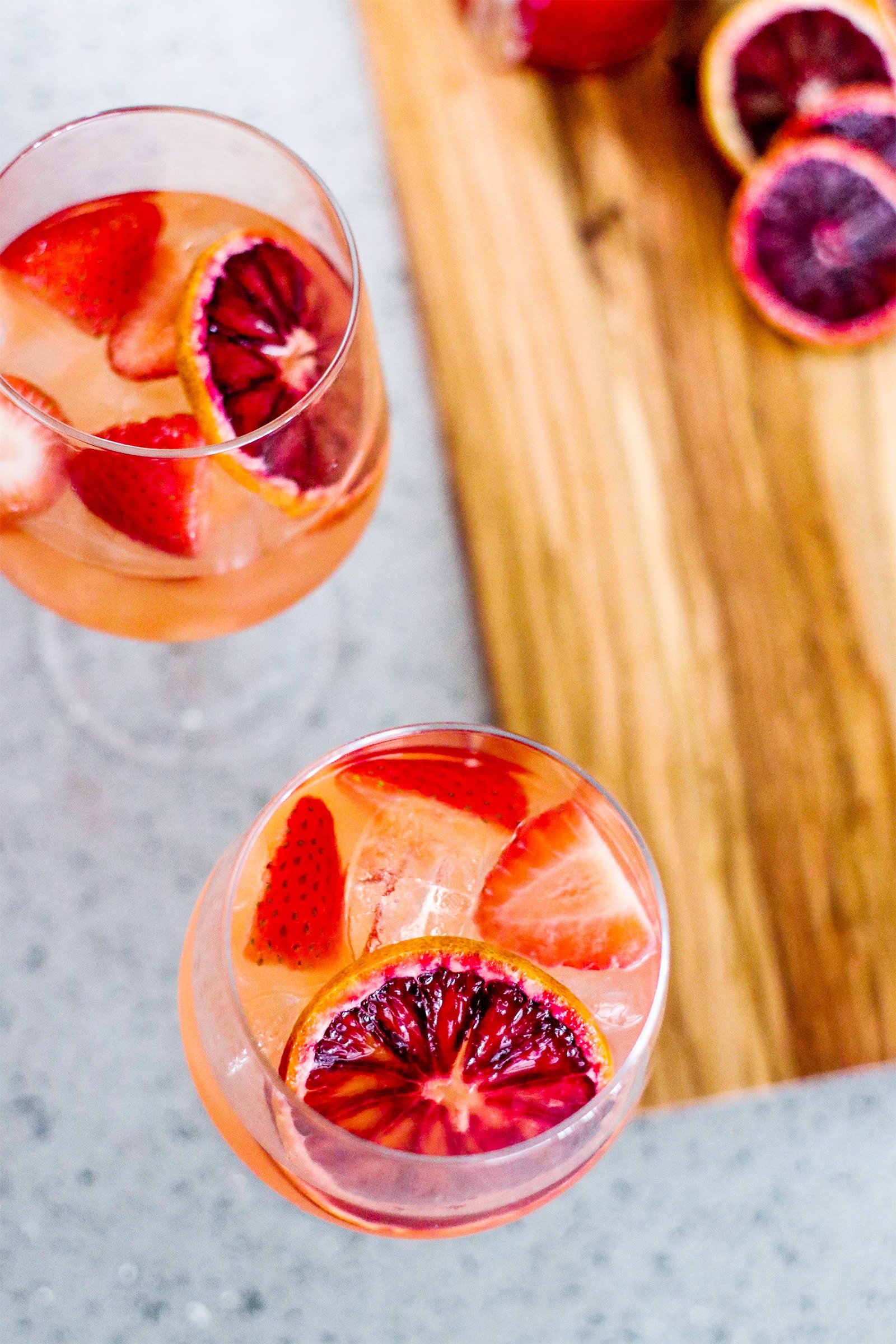 Salt & Wind - Travel For Food Lovers - Blood Orange Sangria Recipe