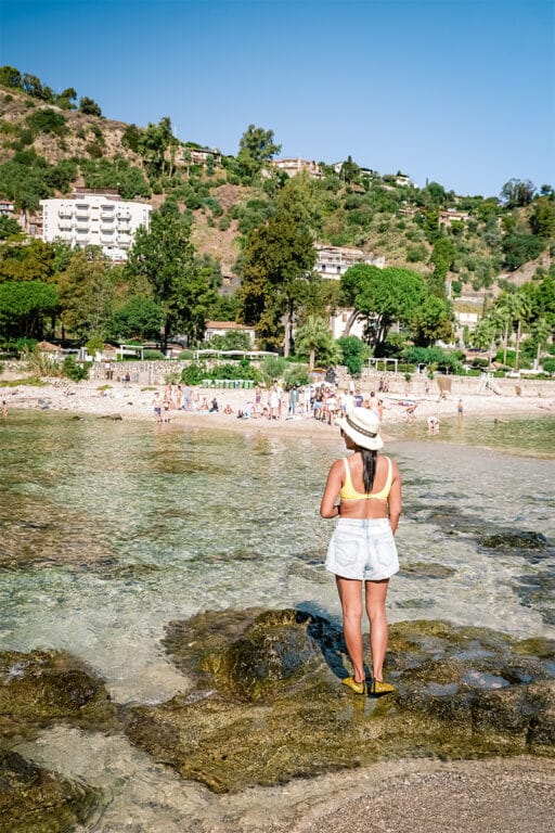 Taormina Sicily Beach