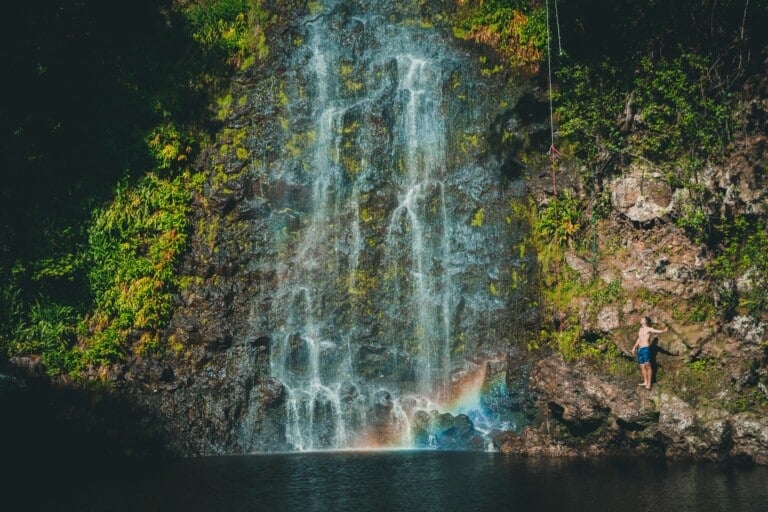 Big Island Waterfall