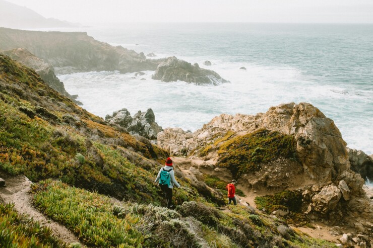 Campsite in Big Sur