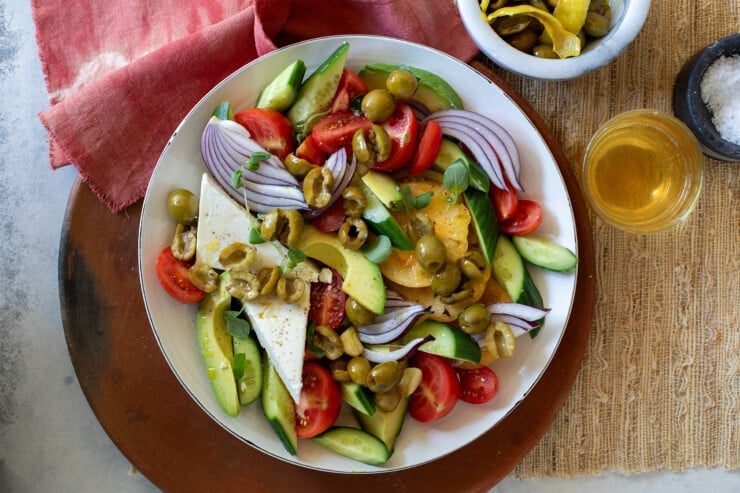 Greek Olive Salad Recipe