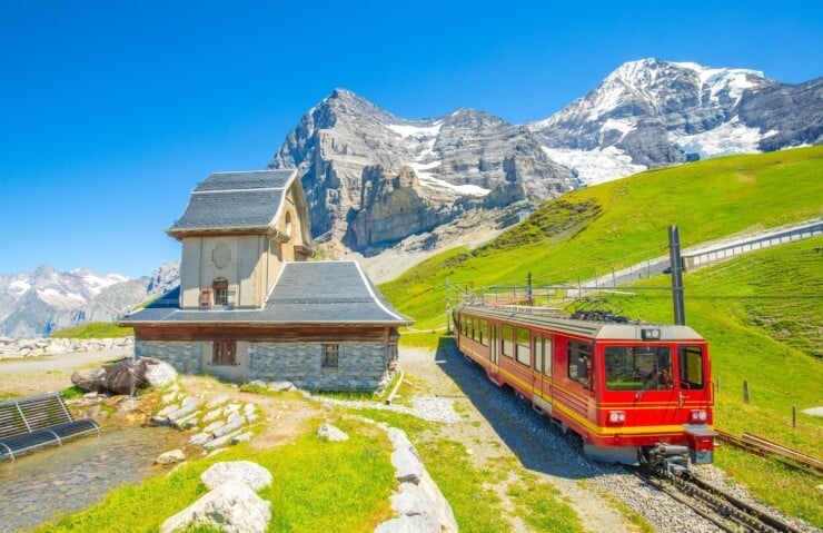 Jungfrau Rail Station