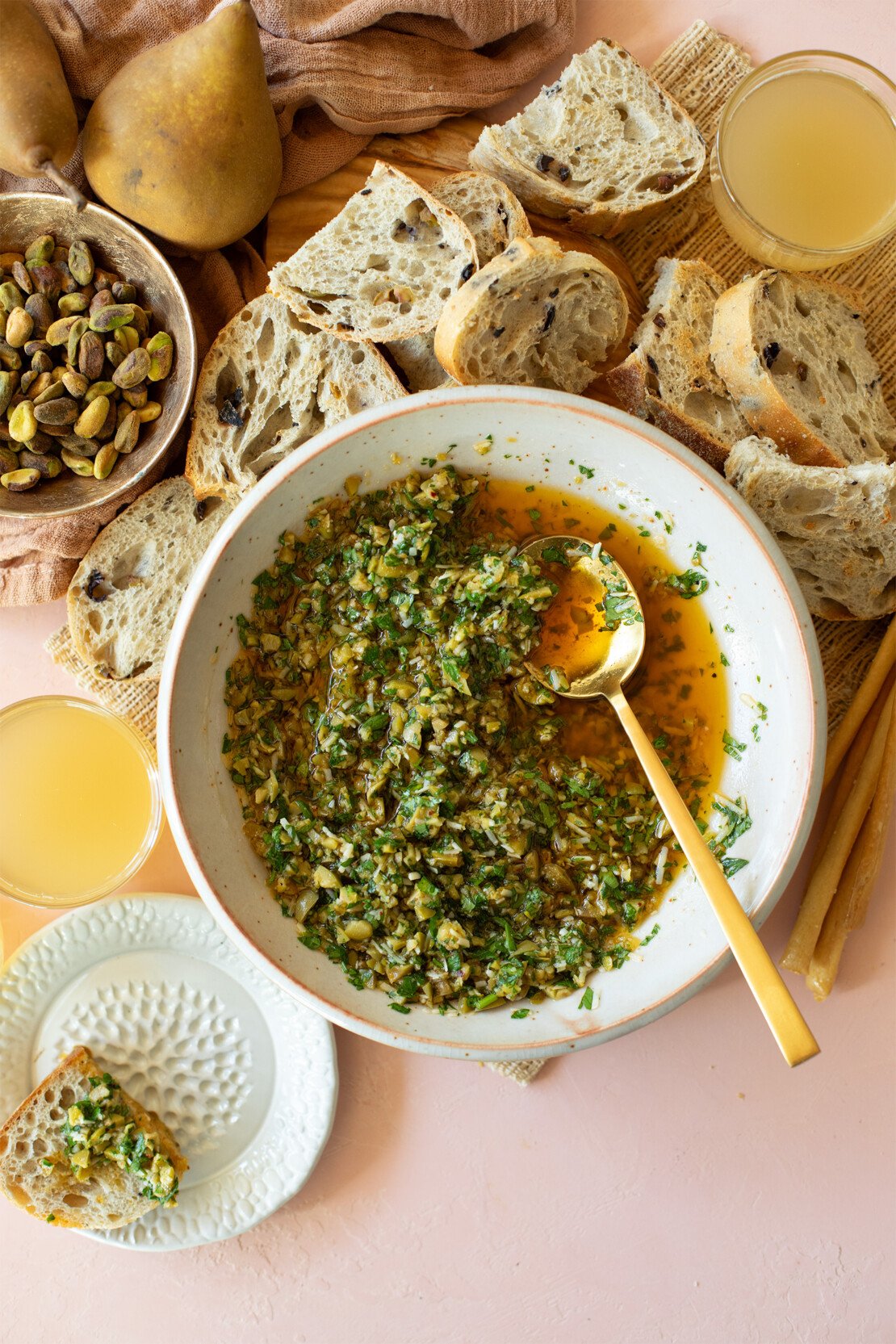 How to Make Olive Dip: Best Herby Garlicky Olive Dip Recipe — Salt ...