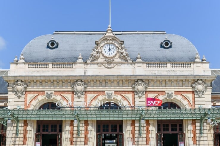 Exterior of train station